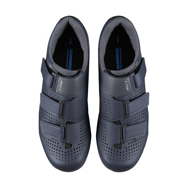 Buty szosowe Shimano SH-RC100 niebieskie, rozmiar 45
