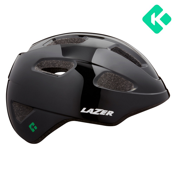 Kask dziecięcy Lazer Nutz KinetiCore — Black, rozmiar Uni (50–56 cm)