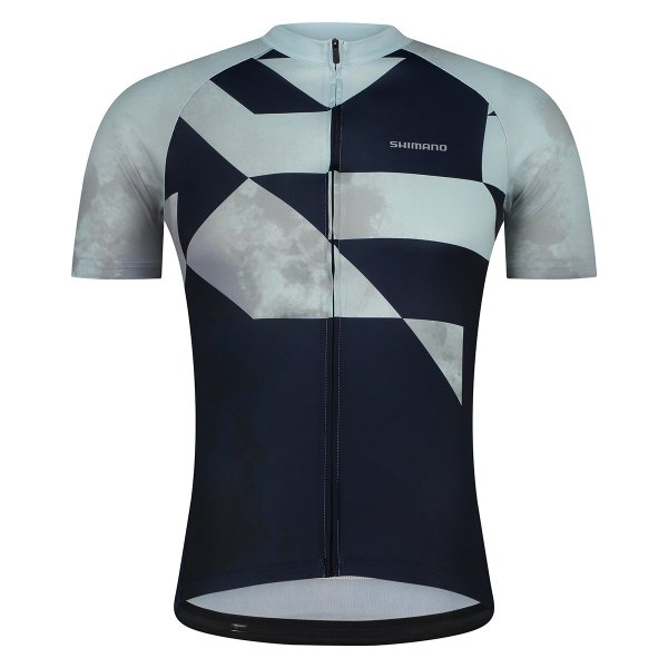 Koszulka SHIMANO COLORE z krótkim rękawem granatowa rozmiar XL