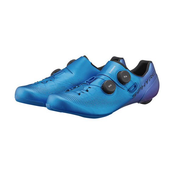 Buty Shimano SH-RC903 — szosa, Blue, SPD-SL (3-śrub), rozmiar 44