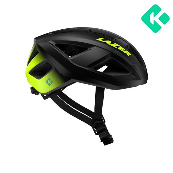 Kask szosowy Lazer Tonic KinetiCore CE-CPSC — Flash Yellow / Matte Black, rozmiar S (52–56 cm)