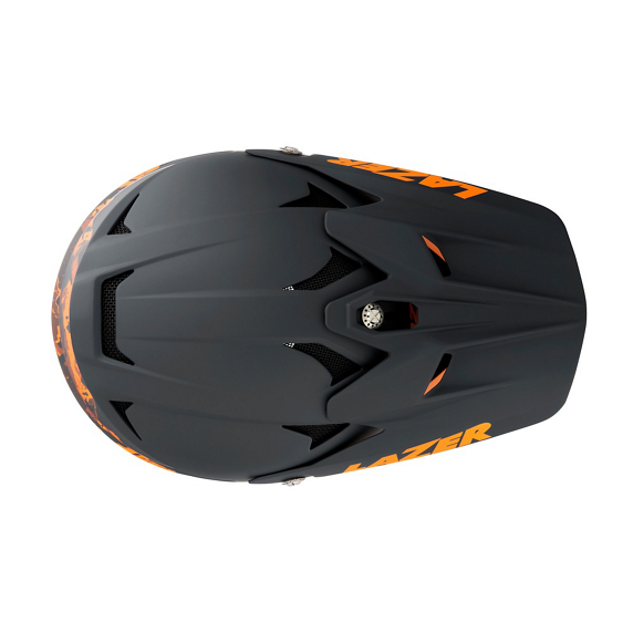 Kask full face Lazer Phoenix+ CE-CPSC — Matte Cobalt Orange, rozmiar L (58–60 cm)