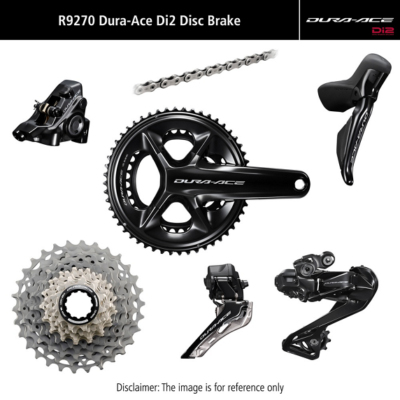 Grupa Shimano Dura-Ace Di2 R9270 Disc 170 52/36T 11–34T