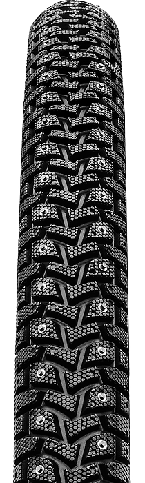 Opona drutowana Continental Contact Spike 120 28 x 1 1/4 x 1 3/4 czarna/reflex