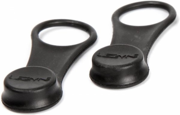 Zaślepki do pompki Lezyne Mini Pump End Caps — czarne, 2 szt.