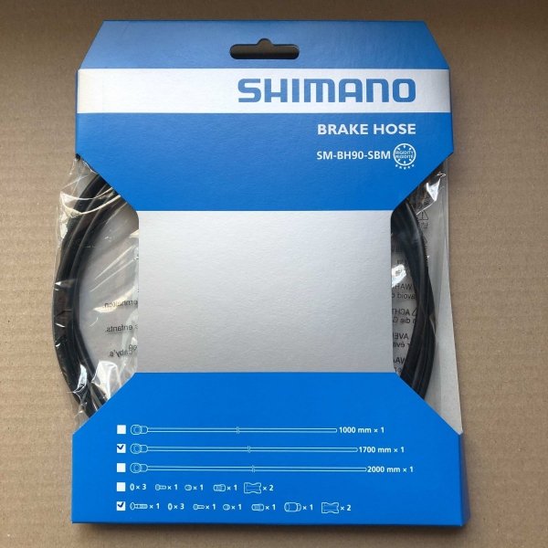 Przewód hydrauliczny Shimano SM-BH90-SBM 170cm cz