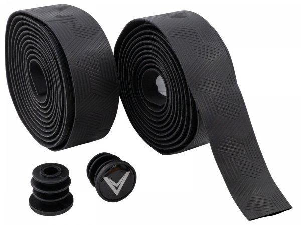 Owijka na kierownicę Voxom Shock Absorber 3,5 mm — szaro-czarna