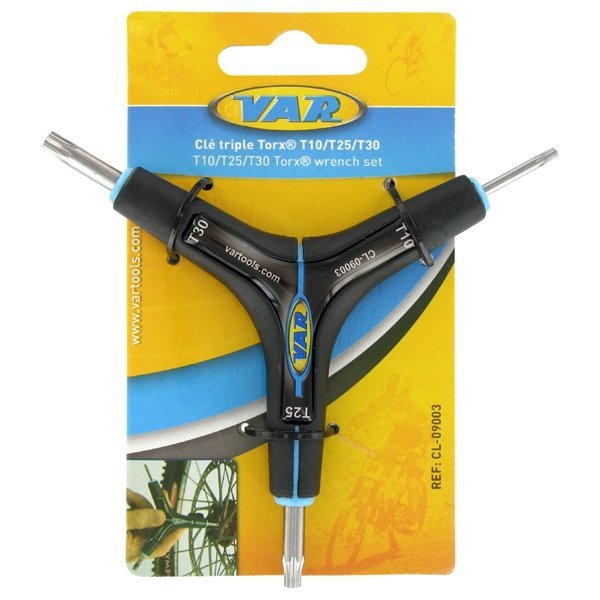 VAR Klucz torx Y T10/T25/T30
