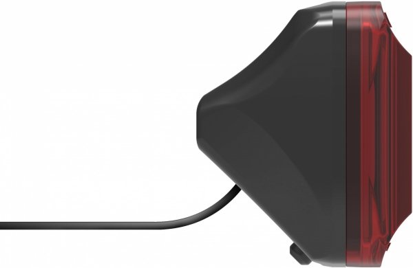 Lampka tylna do e-bike Lezyne E-Bike Rear Fender StVZO — na błotnik, 11 lm, czarna