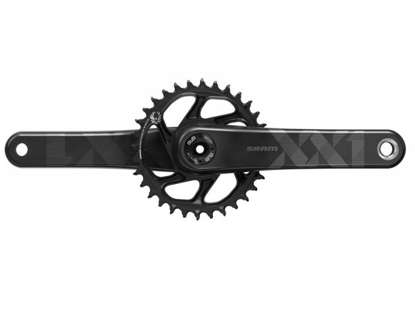 Korba SRAM XX1 Eagle Fat Bike 5" DUB 175 mm 30T DM — czarna