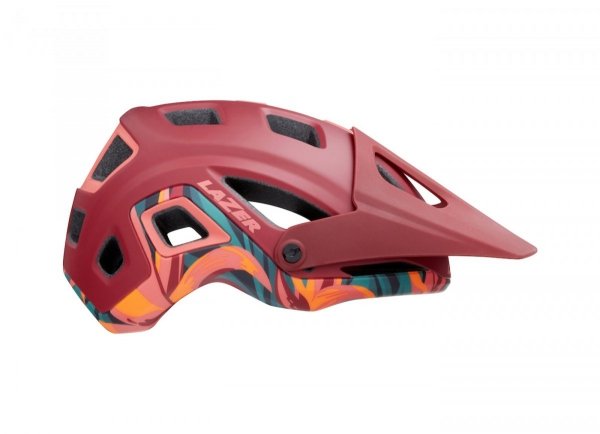 Kask Lazer Impala Matte Red Rainforest roz.L 