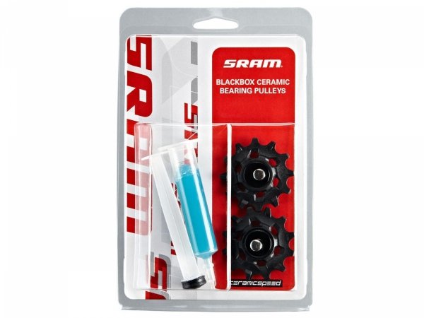 Rolki przerzutki SRAM XX1 X-Sync 11-rz. — BlackBox Ceramic Hybrid Bearing (12T)
