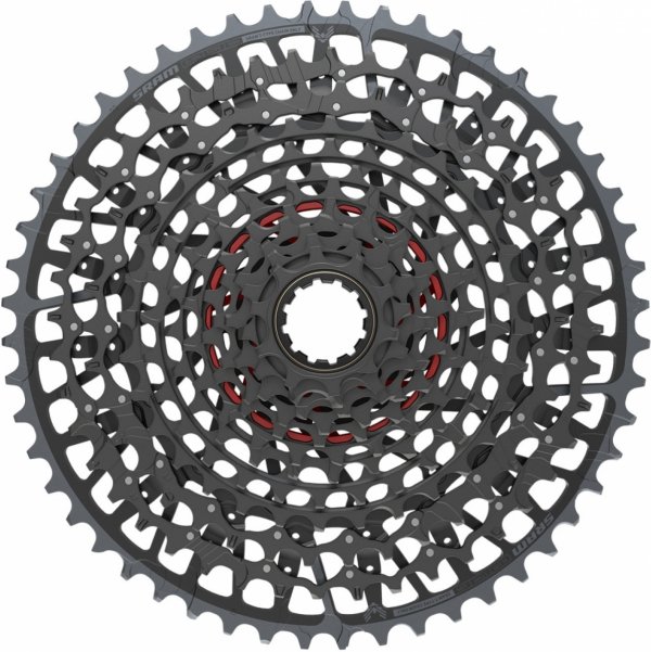 Kaseta SRAM X0 Eagle Transmission XS-1295 T-Type 10-52T 12-rzędowa — czarna (XD)