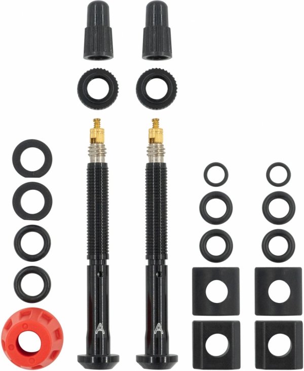 Wentyle SRAM Quarq TyreWiz 2.0 — długość A (1–8,2 mm), 2 szt.