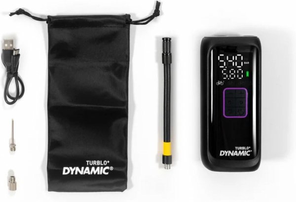 Elektryczna pompka Dynamic Turblo+ — do 10 bar / 145 psi, akumulator 2000 mAh