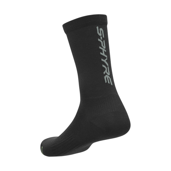 Skarpetki kolarskie Shimano S-PHYRE Merino — Black, rozmiar M–L (41–44)