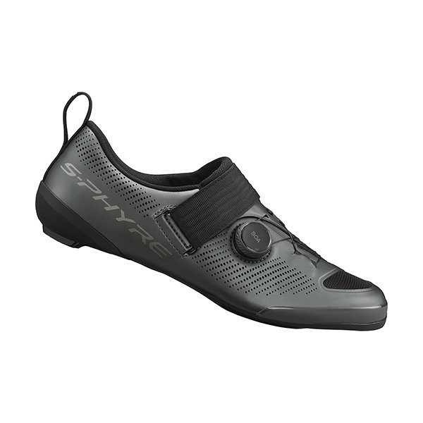 Buty triathlonowe Shimano S-PHYRE SH-TR903 — Matte Gunmetal, rozmiar 44 (SPD-SL)