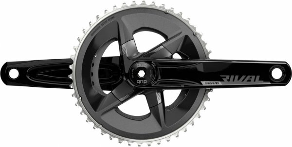 Korba SRAM Rival AXS DUB 2x12 — 175 mm, 46/33T (X-Range), czarna
