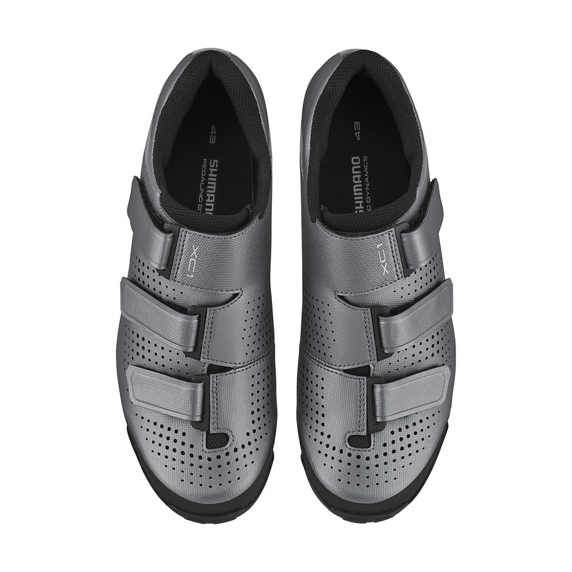 Buty SPD MTB Shimano SH-XC100 srebrne, rozmiar 47