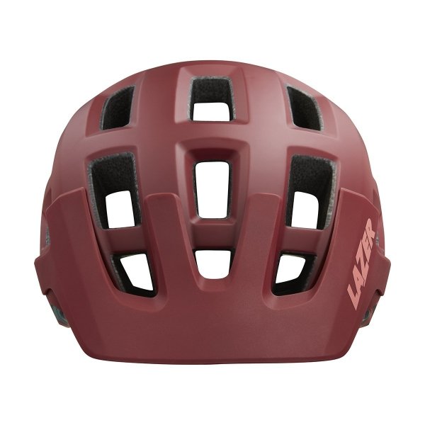 Kask Lazer Coyote Matte Red Rainforest roz.M
