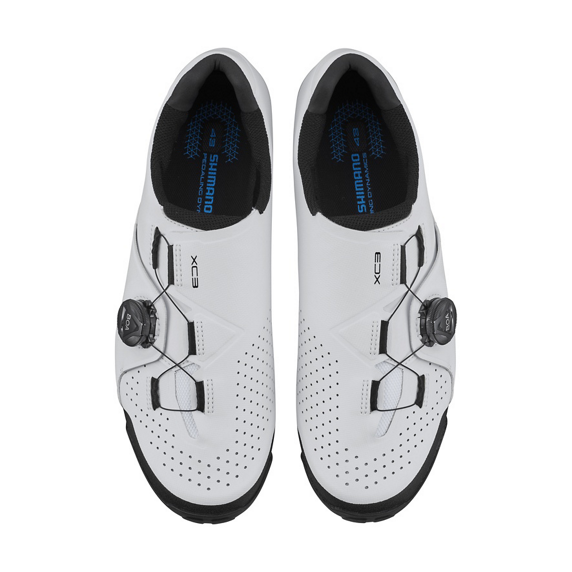 Buty MTB Shimano SH-XC300 białe, rozmiar 43
