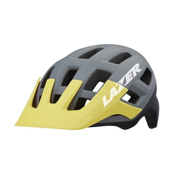 Kask Lazer Coyote  Mat Grey Yellow roz.S 
