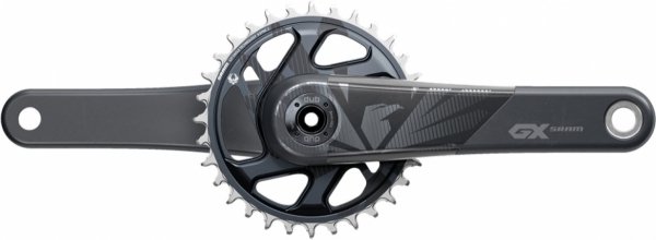 Korba SRAM GX Eagle Carbon DUB 170 mm 32T Boost — Lunar Grey