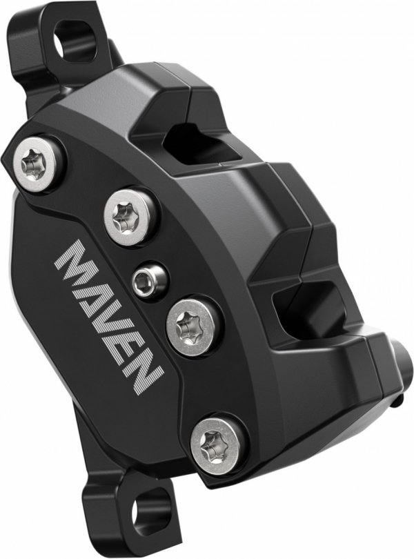 Hamulce SRAM Maven Base Stealth — tył, 4-tłoczkowy, przewód 2000 mm (mineral oil)