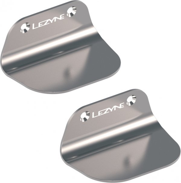 Wieszak ścienny na rower Lezyne Stainless Pedal Hook — srebrny