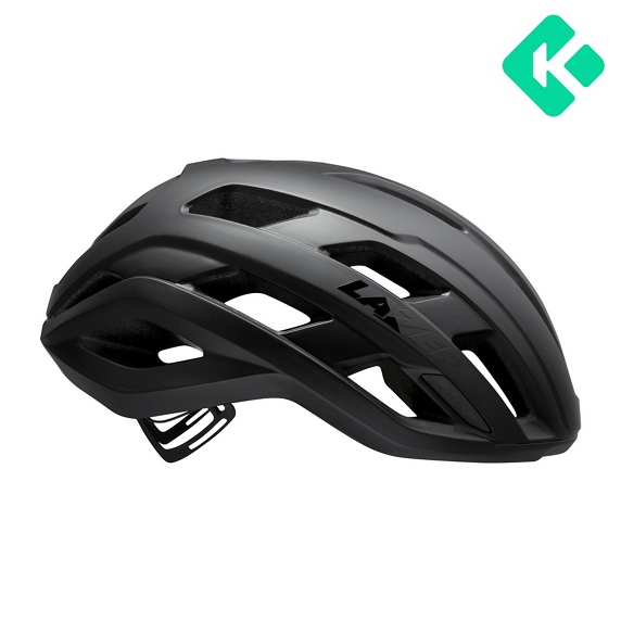 Kask szosowy Lazer Strada KinetiCore — Full Matte Black, rozmiar S (52–56 cm)