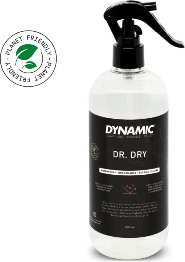 Impregnat do tkanin Dynamic Dr. Dry 500 ml — hydrofobowa ochrona i łatwiejsze czyszczenie