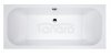 SANPLAST - Free Line WPdo/FREE 80x180+STW wanna akrylowa prostokątny 1800 x 800 mm biała EW z dwustronnym oparciem ze stelażem STW beSMART