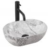 REA - Umywalka nablatowa AMELIA MINI STONE MATT