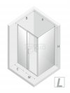 NEW TRENDY Kabina prysznicowa prostokątna drzwi przesuwne PRIME 110x100x200 