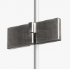 NEW TRENDY Drzwi wnękowe 100x200 Avexa Gunmetal Brushed EXK-3248/EXK-3249