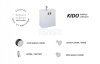 ELITA Szafka z umywalką SET KIDO 50 2D WHITE HG PDW 169098/RE020500118060