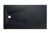 BESCO Brodzik prostokątny 160x90x3,2 Vexo Black 160 BVB-160-90-P
