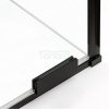NEW TRENDY Kabina prysznicowa przesuwna SMART BLACK 130x90 EXK-4140
