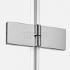 NEW TRENDY Kabina NESTA chrom 2D kwadratowa  80x80x200 czyste 6mm Active Shield 2.0 K-3656