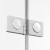 NEW TRENDY Kabina prysznicowa Avexa White 100x80, pojedyncze drzwi EXK-2714/EXK-2744
