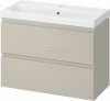 CERSANIT - Set C472 - Szafka łazienkowa z umywalką MODUO SLIM 80 cm kolor Kaszmir  S801-595