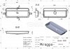 MIRAGGIO Umywalka OCEAN 100x40 MATT 8813863