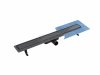BESCO Odpływ liniowy Virgo Grafit Duo 60cm OL-60-VGR