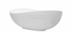 BESCO Wanna wolnostojąca Siya 160x92 + klik-klak chrom #WMD-160-S