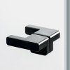 NEW TRENDY Drzwi wnękowe Eventa Black Chrome, drzwi pojedyncze 80x200 EXK-6128 PRAWE