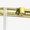 NEW TRENDY Kabina prysznicowa drzwi podwójne przesuwne PRIME LIGHT GOLD 80x100x200 D-0416A/D-0421A