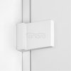 NEW TRENDY Kabina prysznicowa Avexa White 100x70, pojedyncze drzwi EXK-2713/EXK-2743