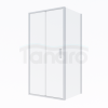 OLTENS Fulla kabina prysznicowa 120x80 cm prostokątna drzwi ze ścianką 20203100