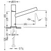TRES MAX Bateria jednouchwytowa umywalkowa-06120301
