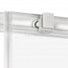 NEW TRENDY Drzwi wnękowe prysznicowe przesuwne PRIME WHITE 150x200 D-0410A/D-0411A